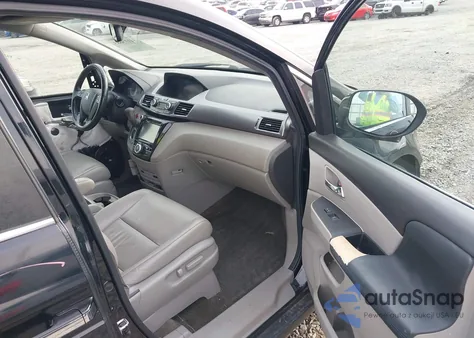 2014 Honda Odyssey Ex-L from USA, damaged, VIN 5FNRL5H66EB030732